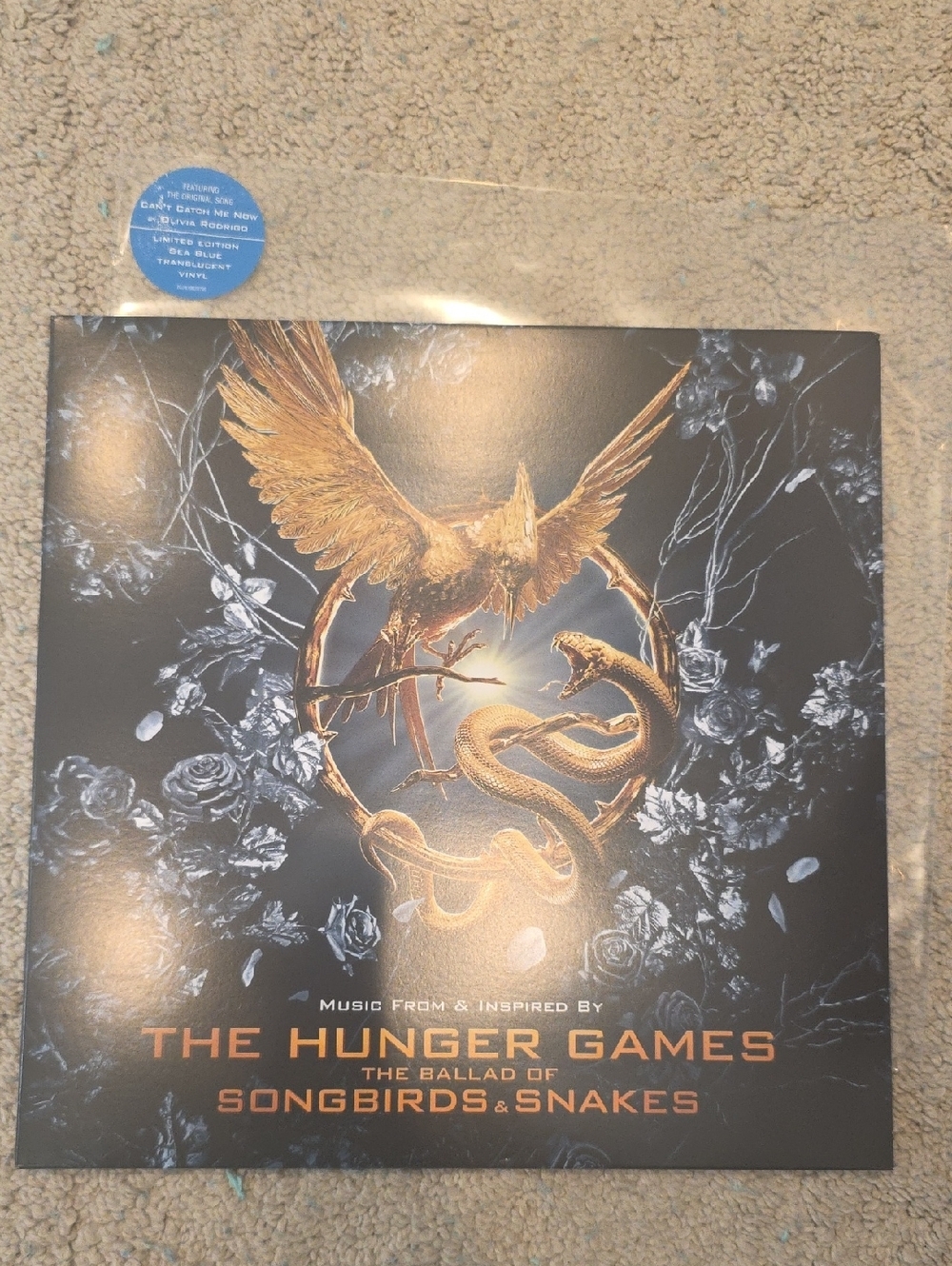 Ballad Of Songbirds & Snakes Hunger Games Vinyl Record  Limited Edition